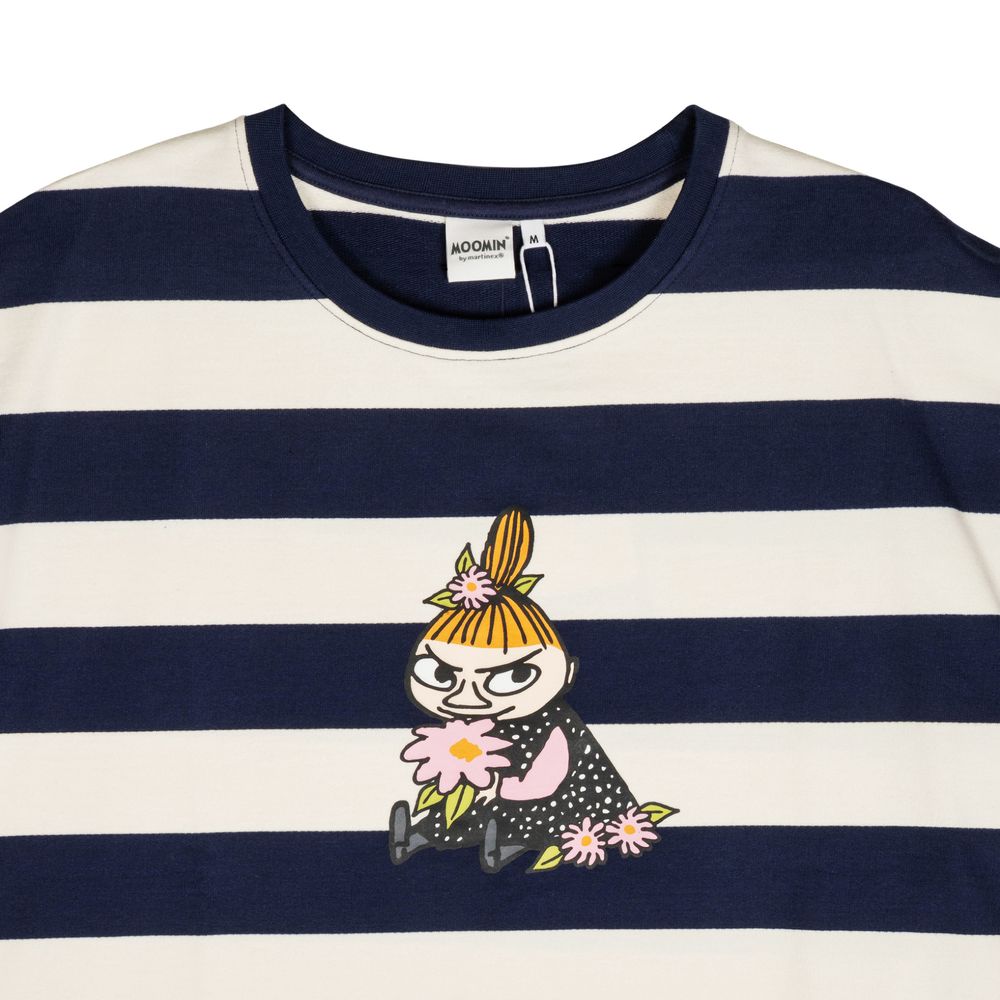Little My Stripe T-Shirt Darkblue - The Official Moomin Shop
