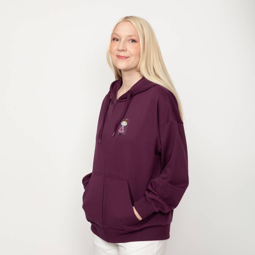 Little My Hoodie Purple - The Official Moomin Shop