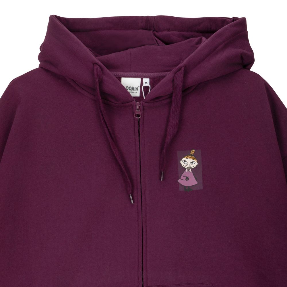 Little My Hoodie Purple - The Official Moomin Shop