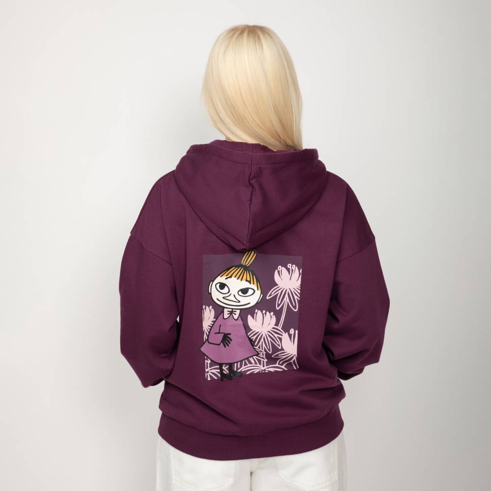 Little My Hoodie Purple - The Official Moomin Shop