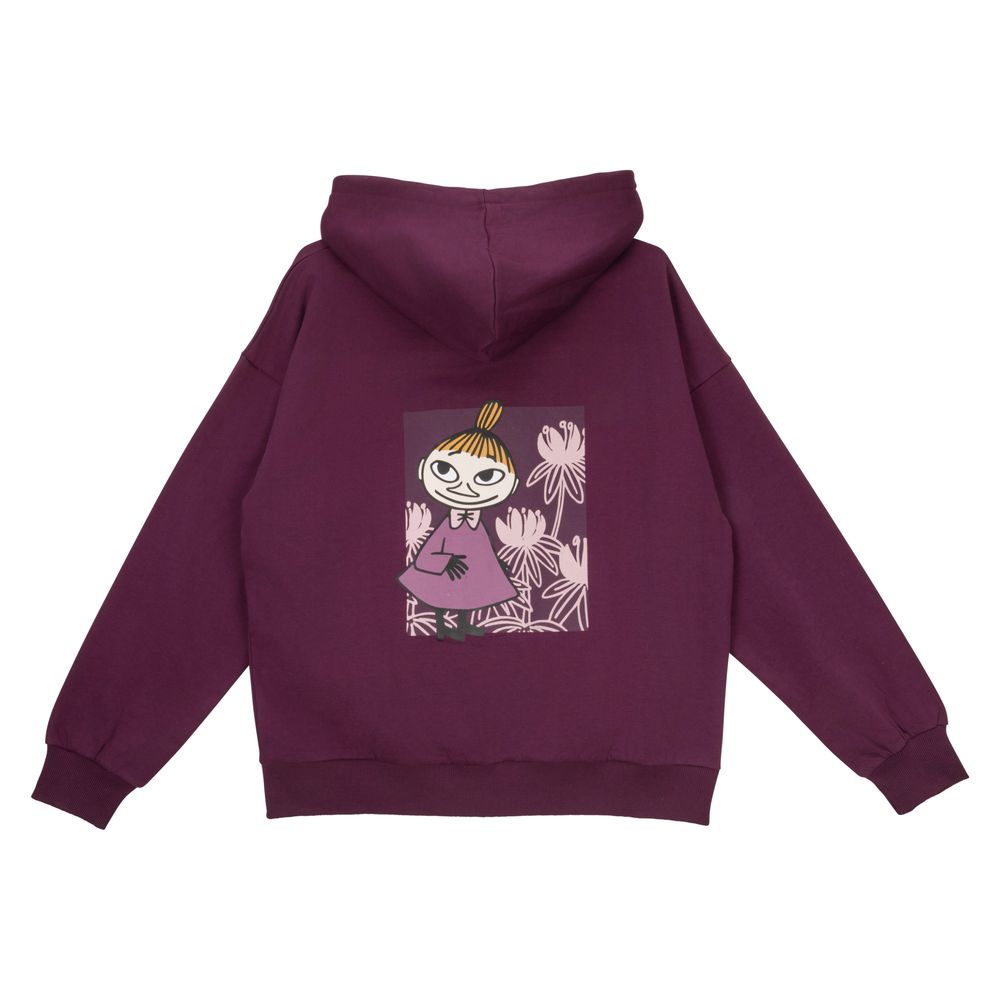 Little My Hoodie Purple - The Official Moomin Shop