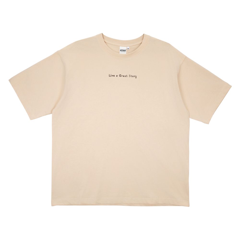 Snorkmaiden Dream Big T-shirt Beige - The Official Moomin Shop