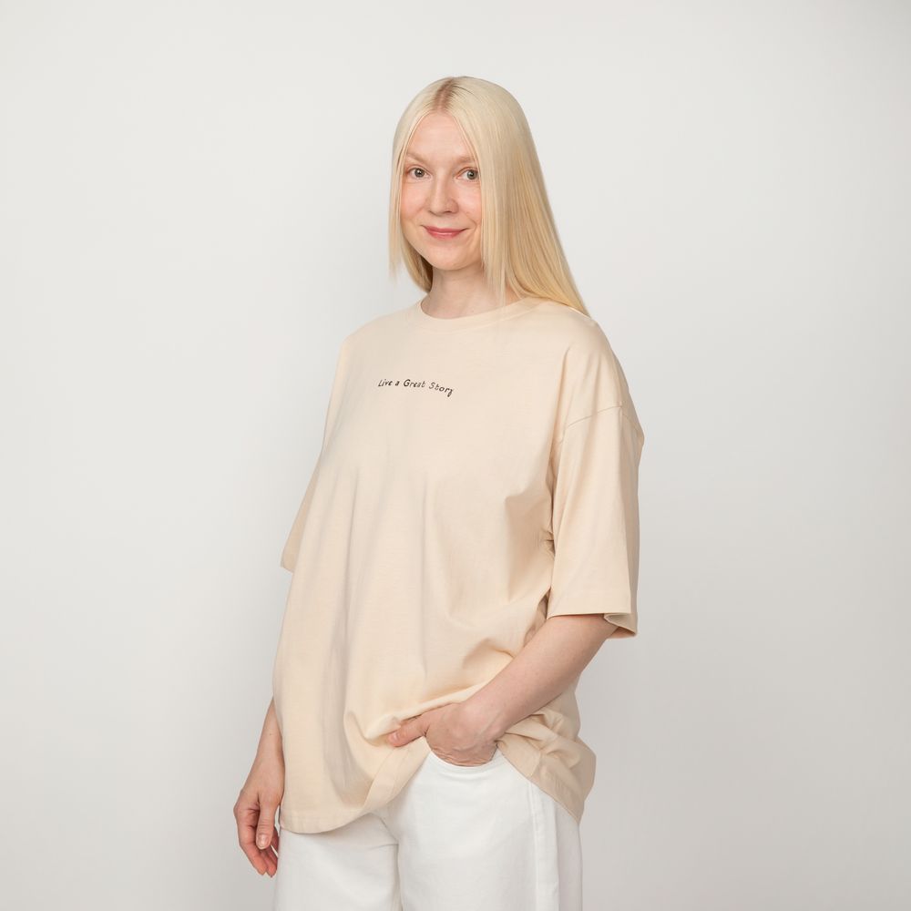 Snorkmaiden Dream Big T-shirt Beige - The Official Moomin Shop