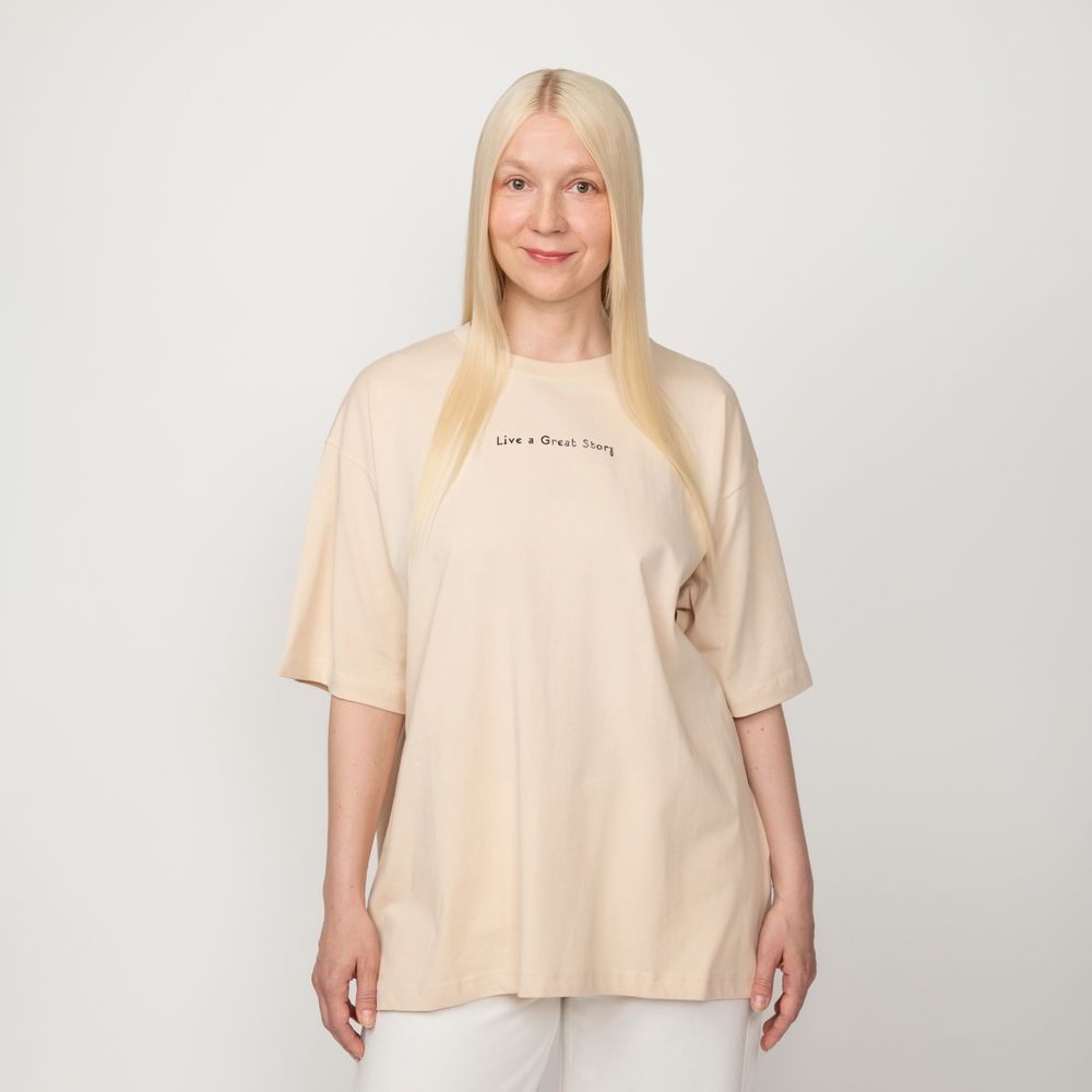 Snorkmaiden Dream Big T-shirt Beige - The Official Moomin Shop