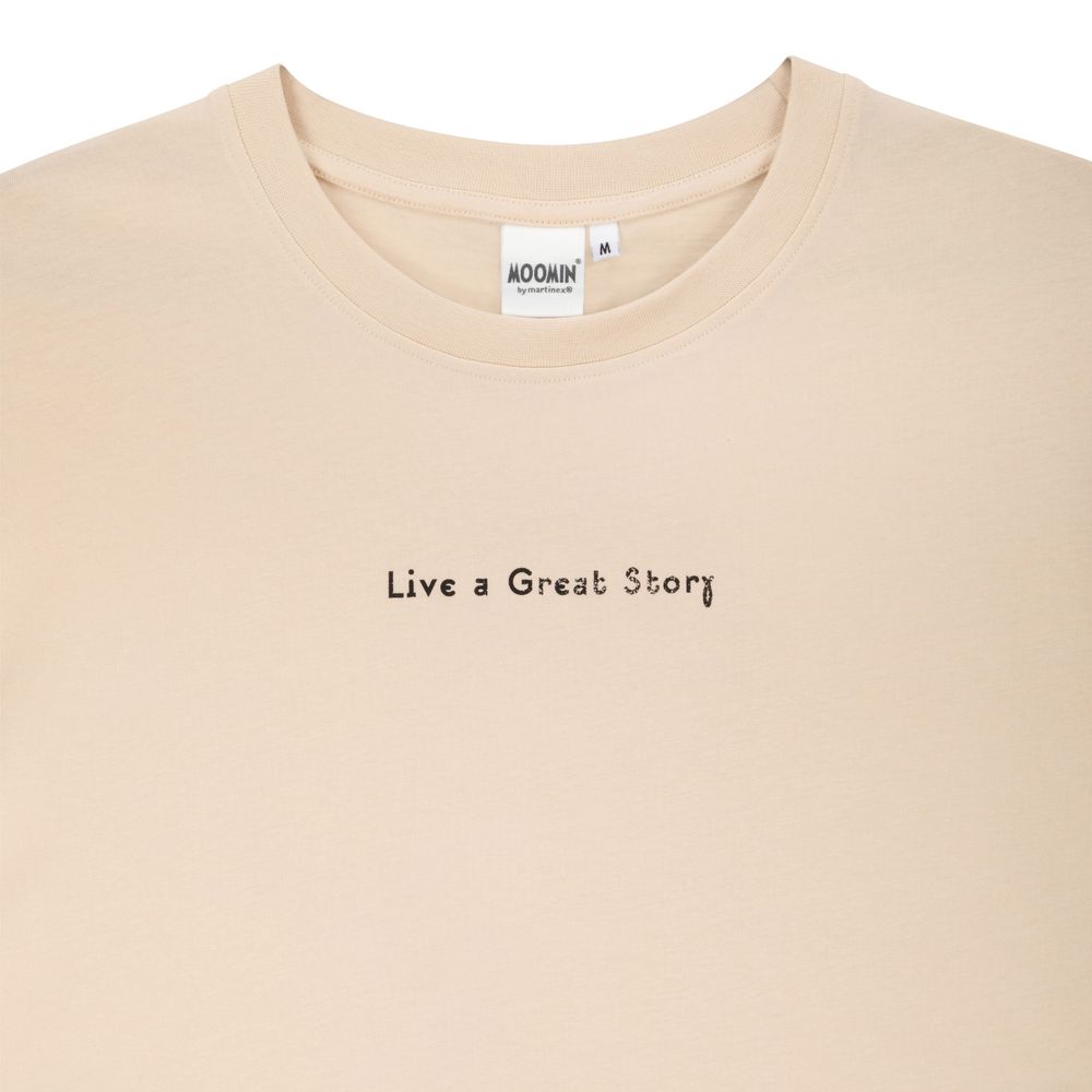 Snorkmaiden Dream Big T-shirt Beige - The Official Moomin Shop