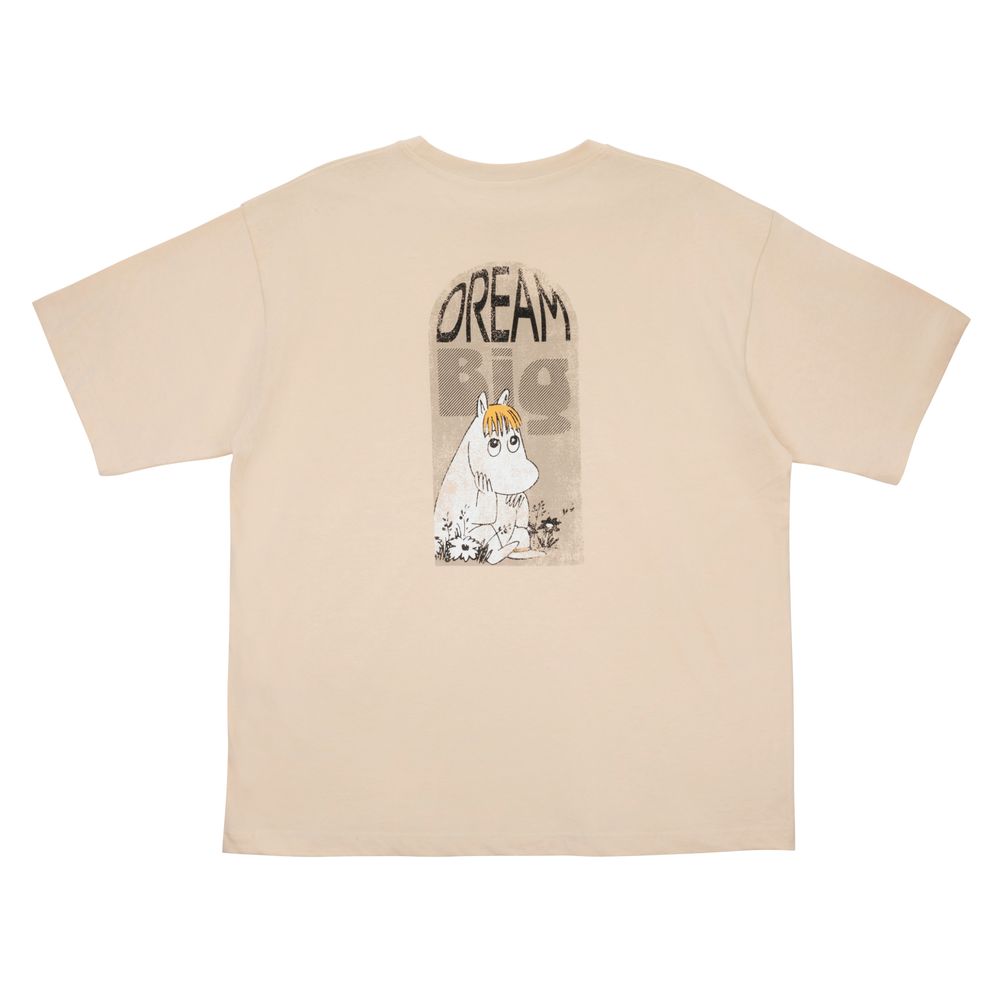 Snorkmaiden Dream Big T-shirt Beige - The Official Moomin Shop