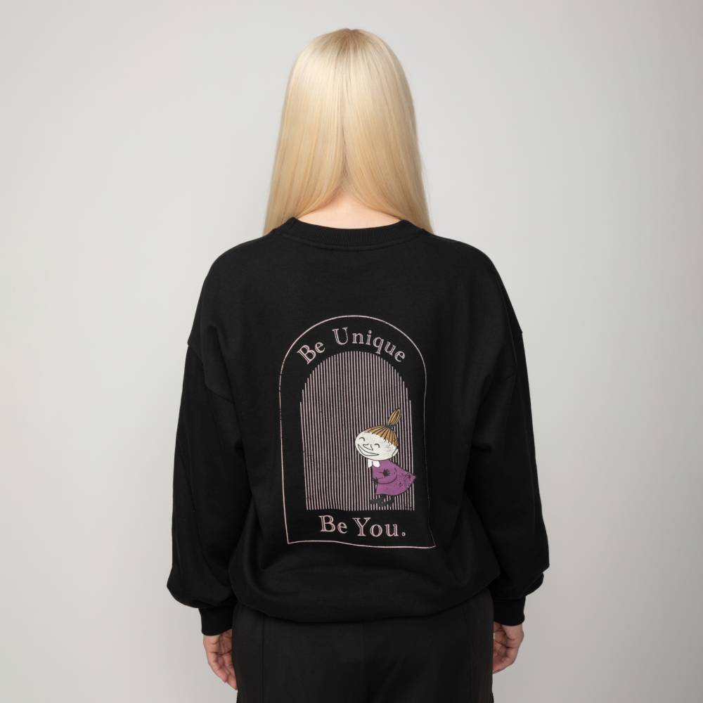 Little My Unique Sweatshirt Black - The Official Moomin Shop