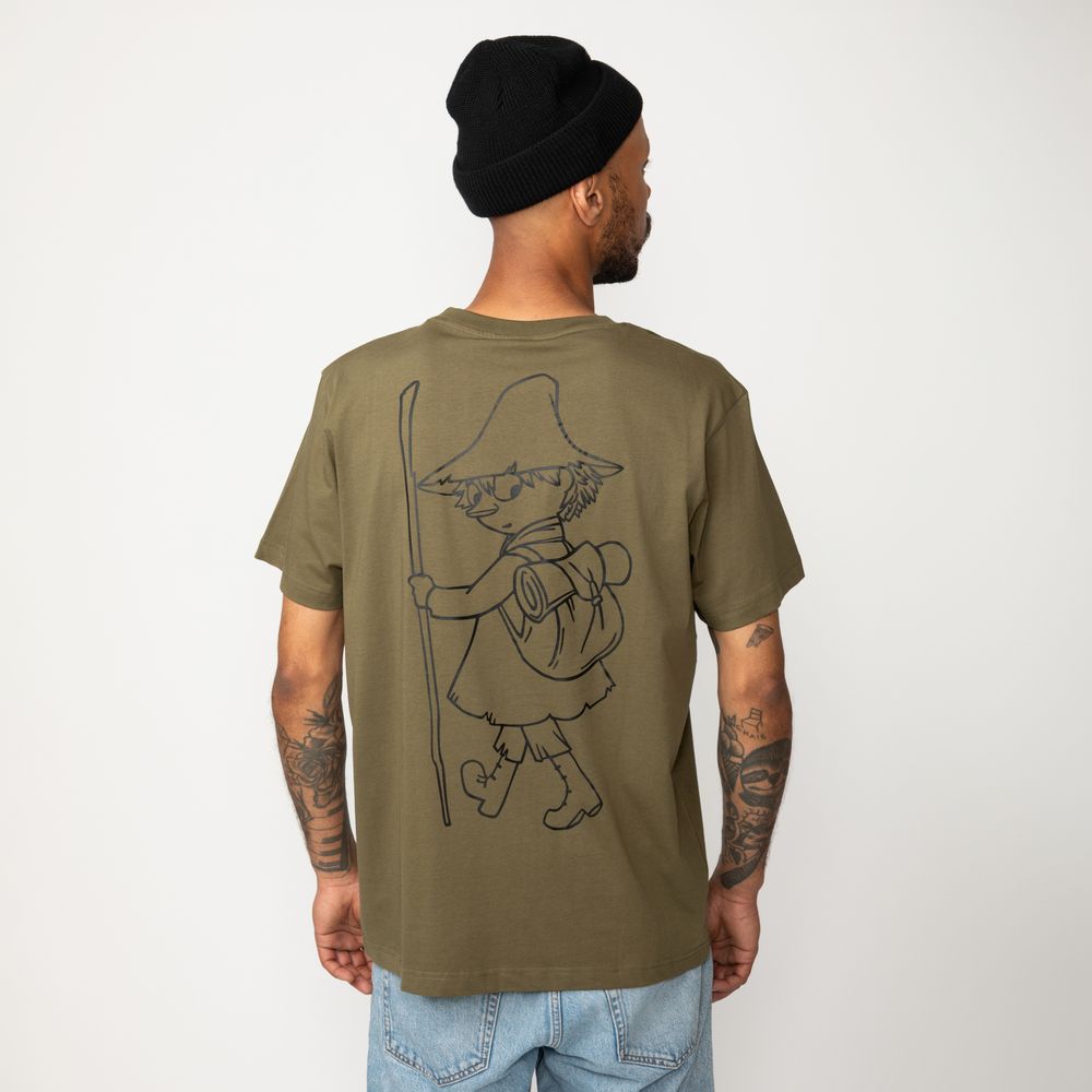 Snufkin Explore T-Shirt Green - The Official Moomin Shop
