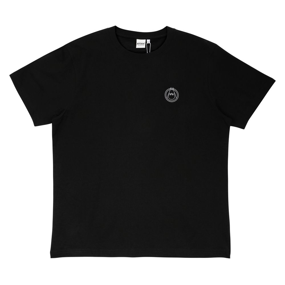Moomintroll Angry T-shirt Black - The Official Moomin Shop