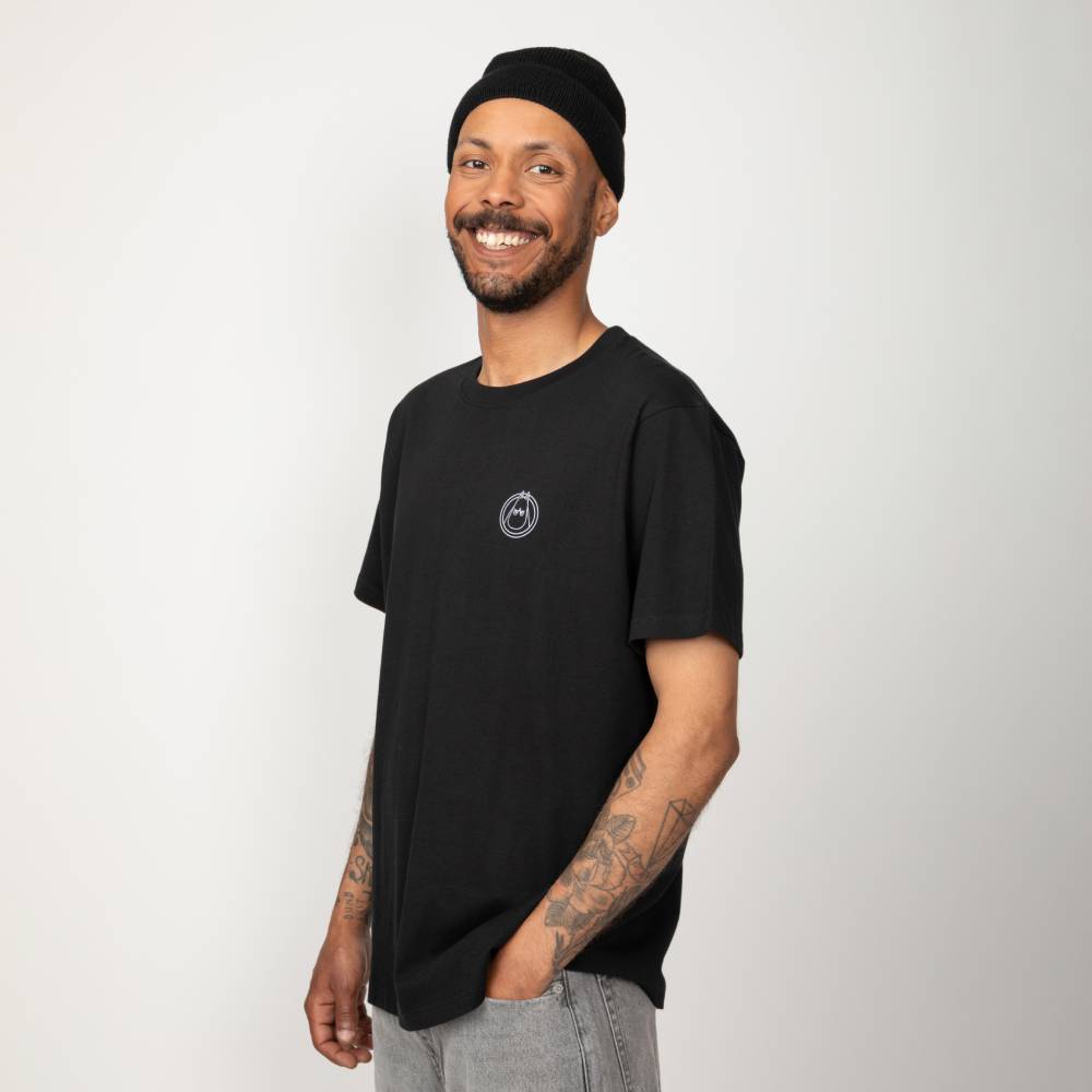 Moomintroll Angry T-shirt Black - The Official Moomin Shop
