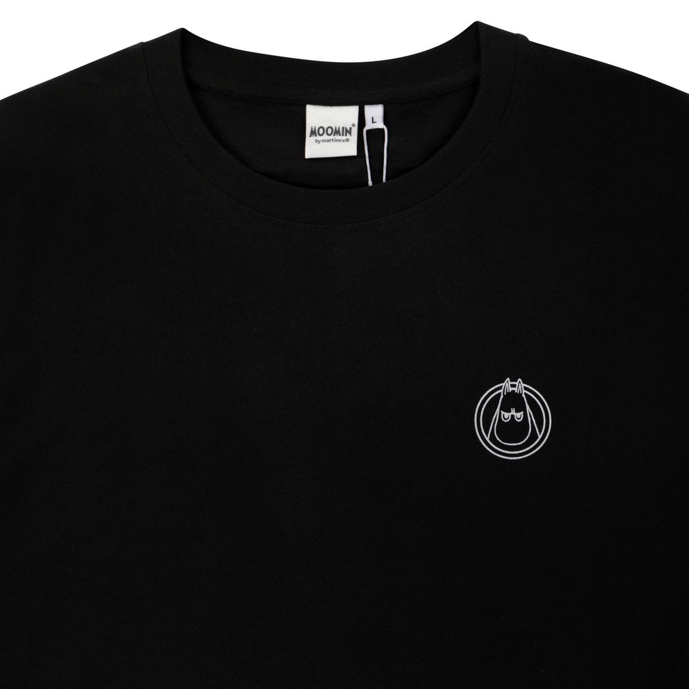 Moomintroll Angry T-shirt Black - The Official Moomin Shop