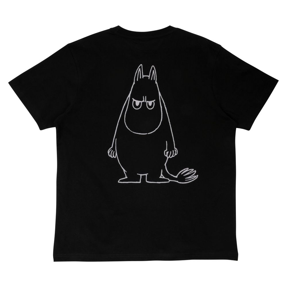 Moomintroll Angry T-shirt Black - The Official Moomin Shop
