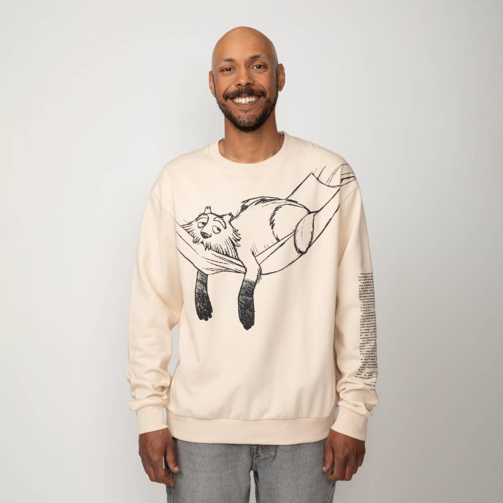 The Muskrat Sweatshirt Beige - The Official Moomin Shop