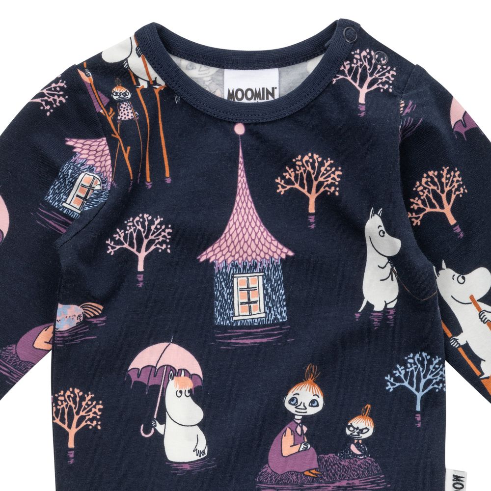 Moomin Flooding Body Darkblue - The Official Moomin Shop