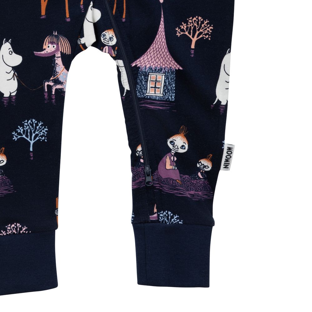 Moomin Flooding Pyjamas Darkblue - The Official Moomin Shop