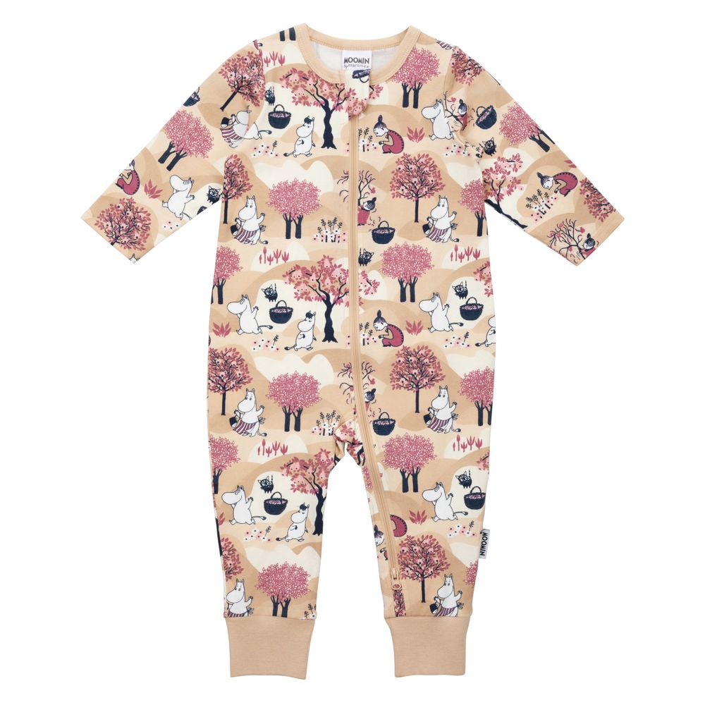 Moomin Fruit Harvest Pyjamas Beige - The Official Moomin Shop
