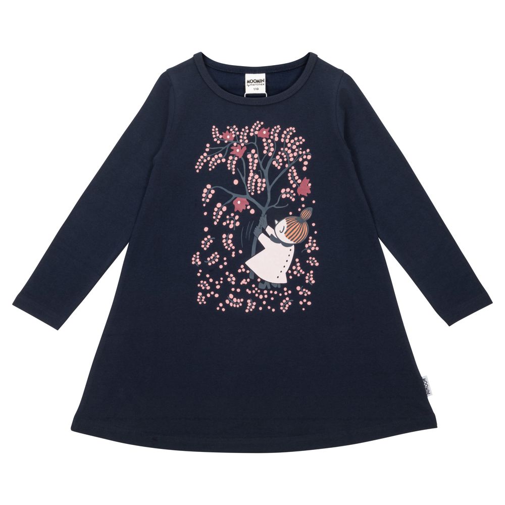 Moomin Fruit Harvest Dress Darkblue - The Official Moomin Shop
