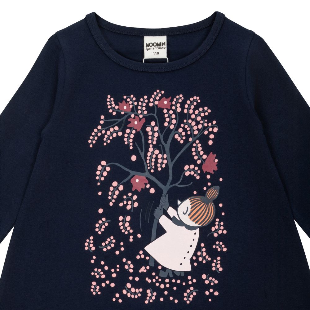 Moomin Fruit Harvest Dress Darkblue - The Official Moomin Shop