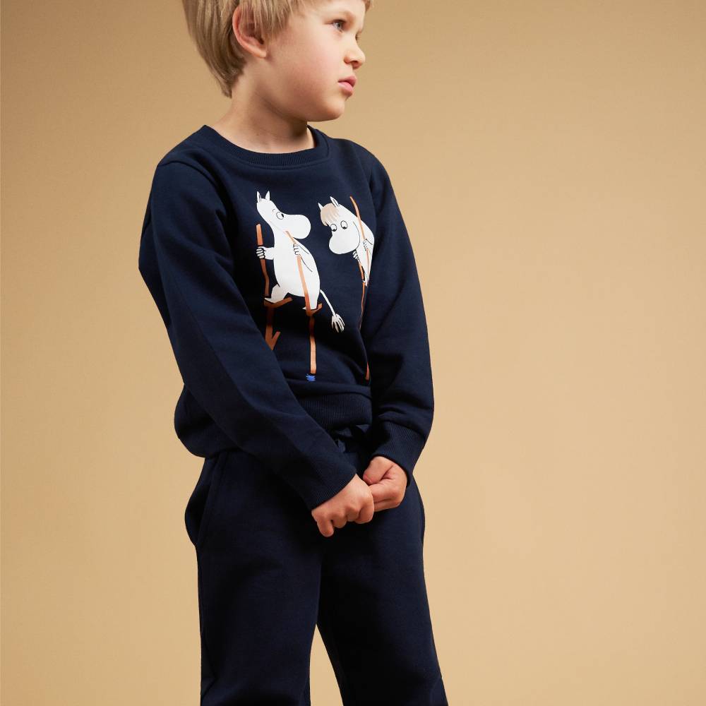 Moomin Adventure Sweatshirt Darkblue - The Official Moomin Shop