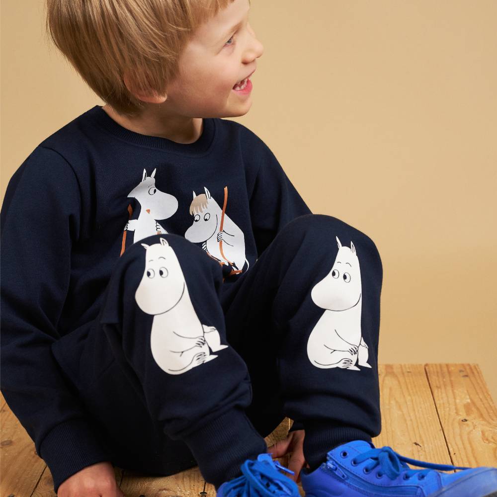 Moomin Adventure Sweatshirt Darkblue - The Official Moomin Shop