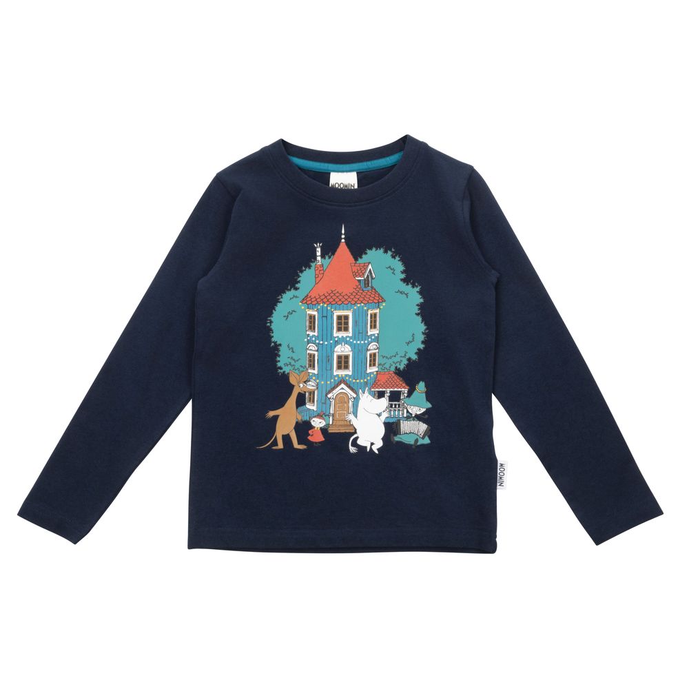 Moomin Festivity Sweatshirt Darkblue - The Official Moomin Shop
