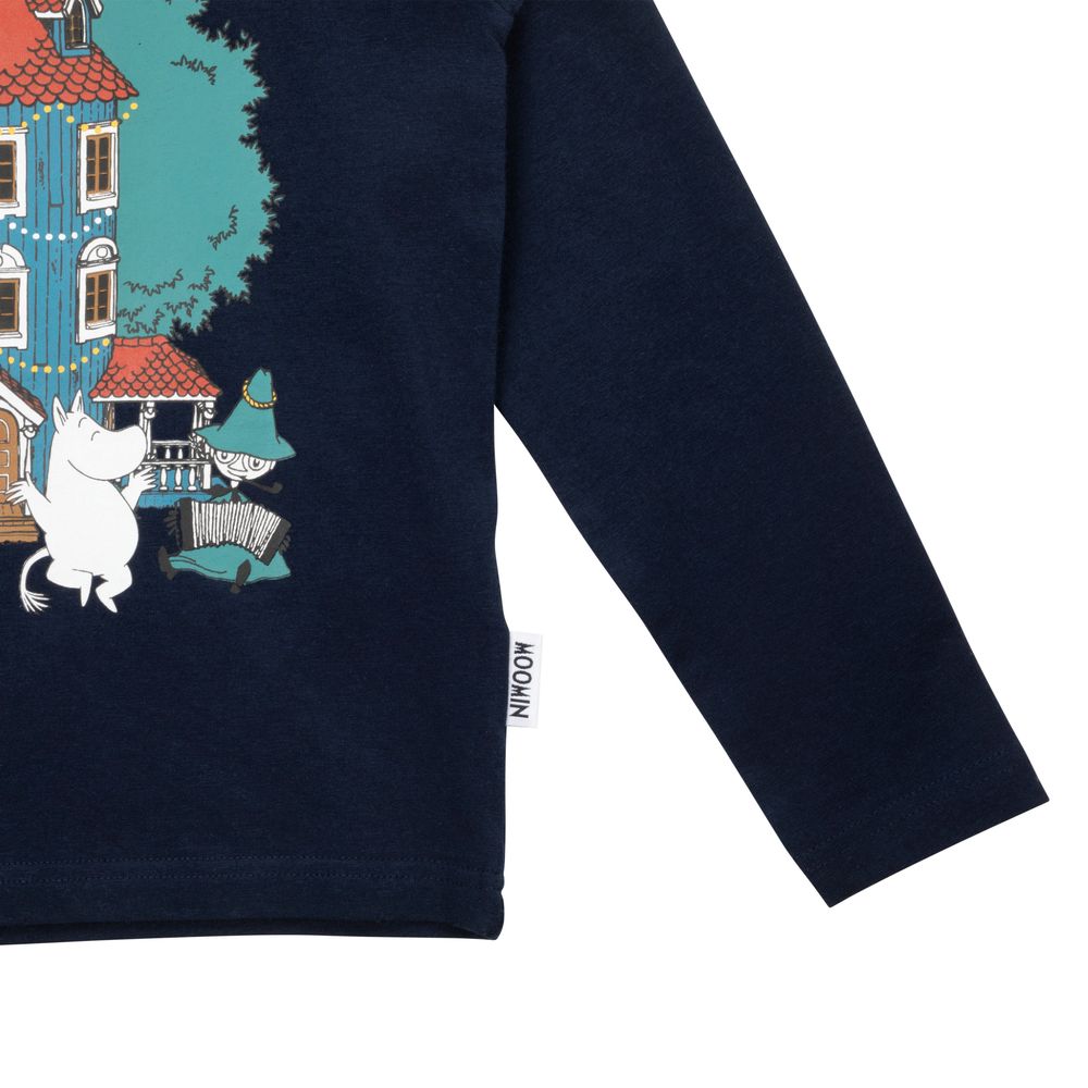 Moomin Festivity Sweatshirt Darkblue - The Official Moomin Shop