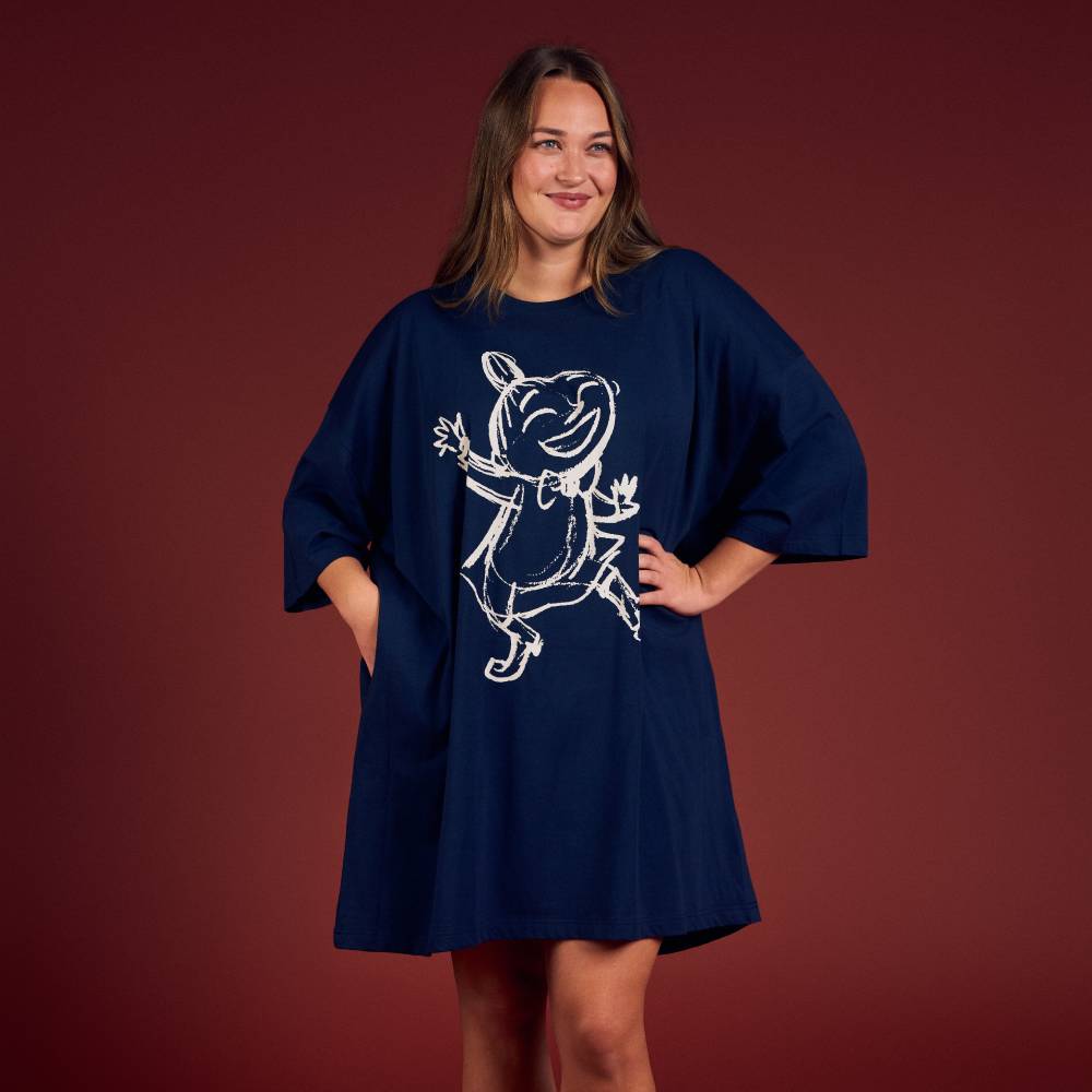 Little My Giant T-shirt Blue - The Official Moomin Shop