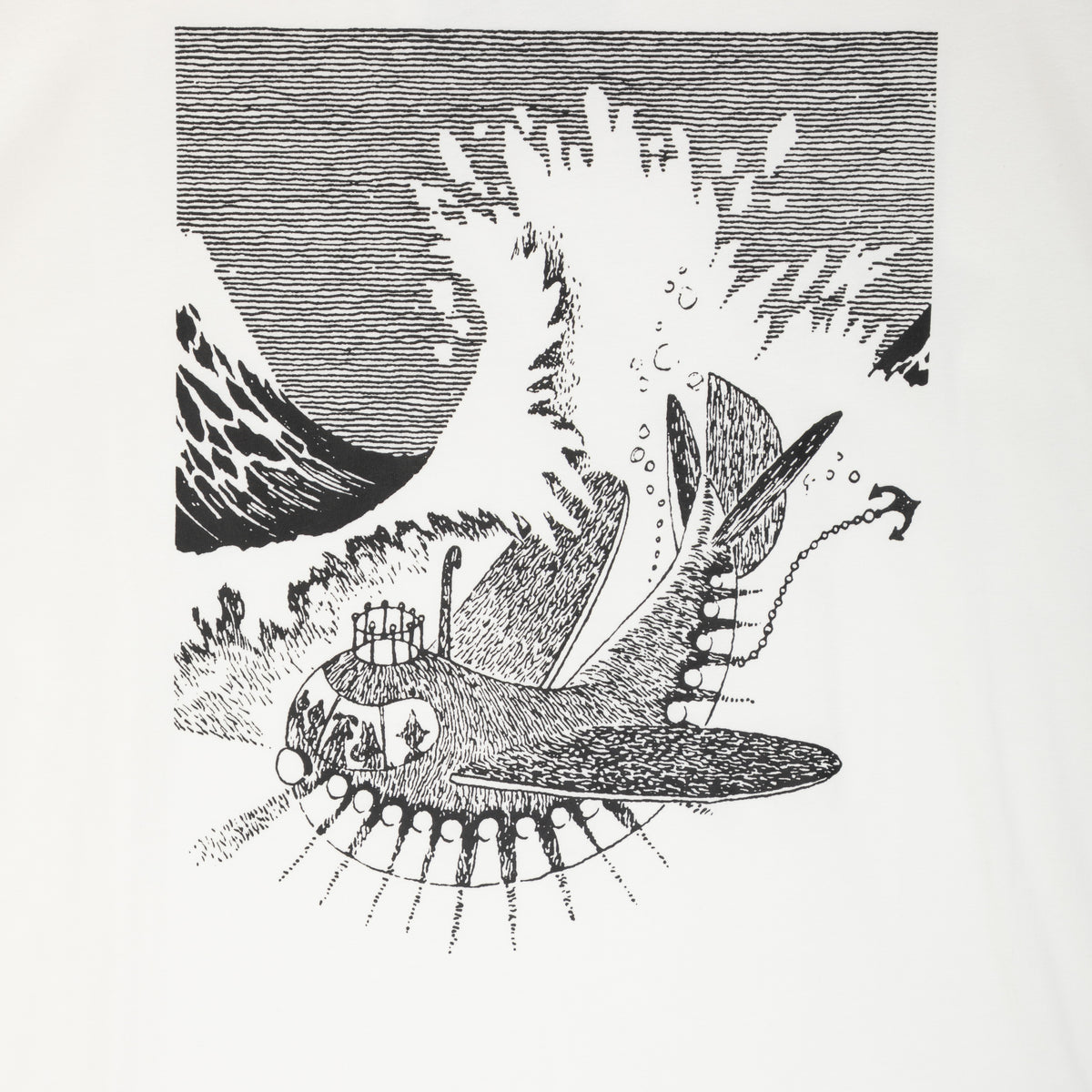 Moomin Voyage T-shirt White - The Official Moomin Shop