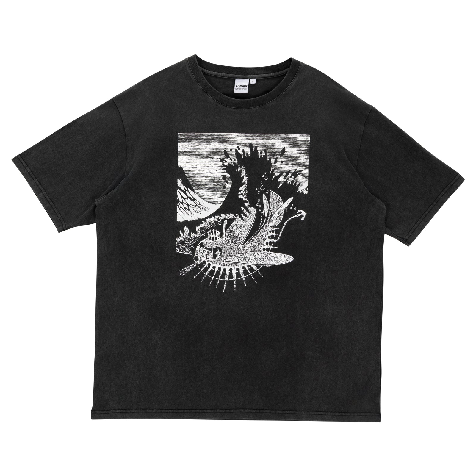 Moomin Voyage T-shirt Black - The Official Moomin Shop