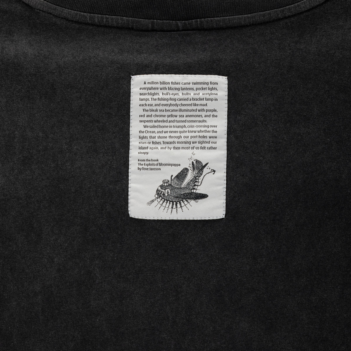 Moomin Voyage T-shirt Black - The Official Moomin Shop