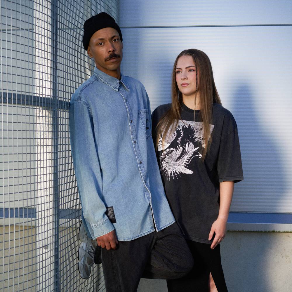 Moomin Voyage Denim Shirt Blue - The Official Moomin Shop