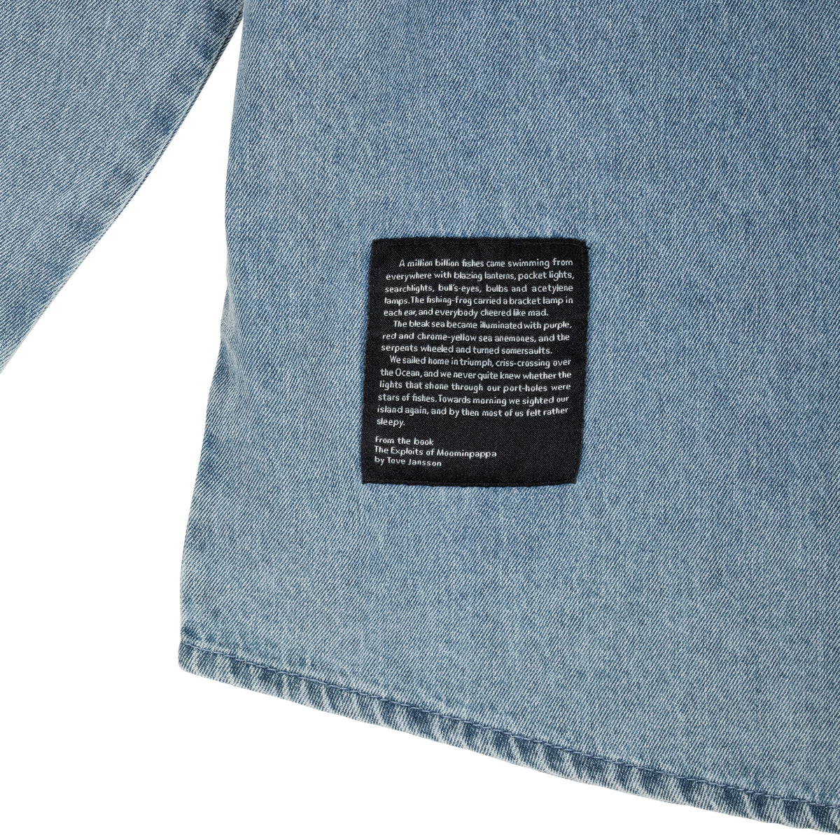 Moomin Voyage Denim Shirt Blue - The Official Moomin Shop