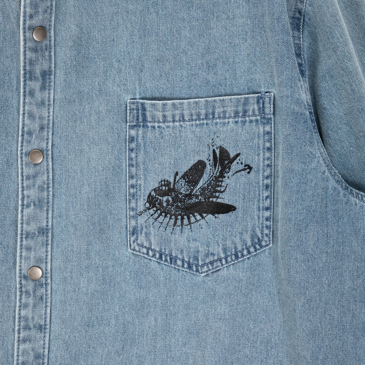 Moomin Voyage Denim Shirt Blue - The Official Moomin Shop