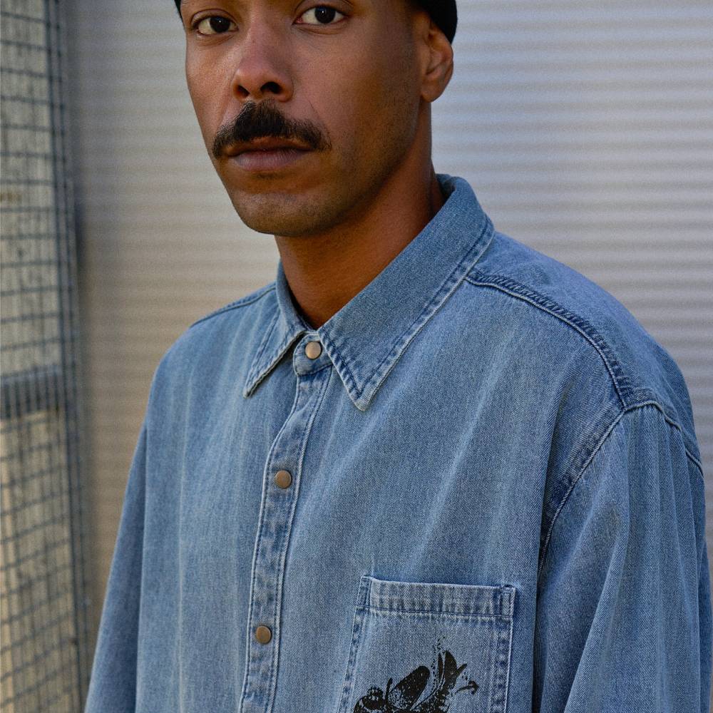 Moomin Voyage Denim Shirt Blue - The Official Moomin Shop