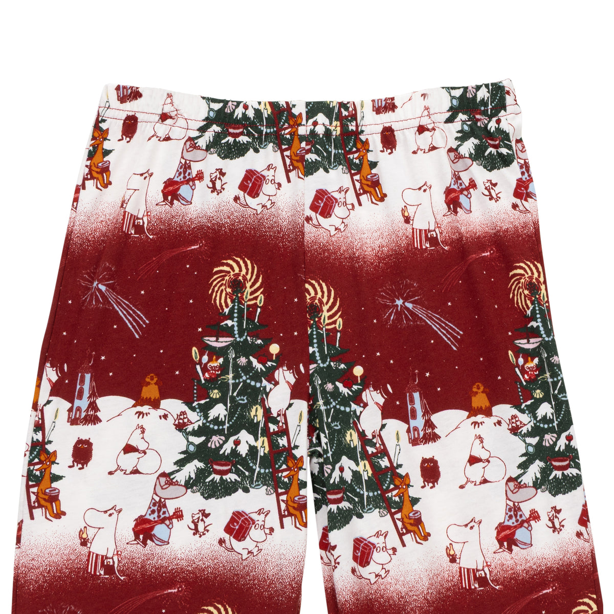 Moomin Yule Night Kids Pyjamas Red - The Official Moomin Shop