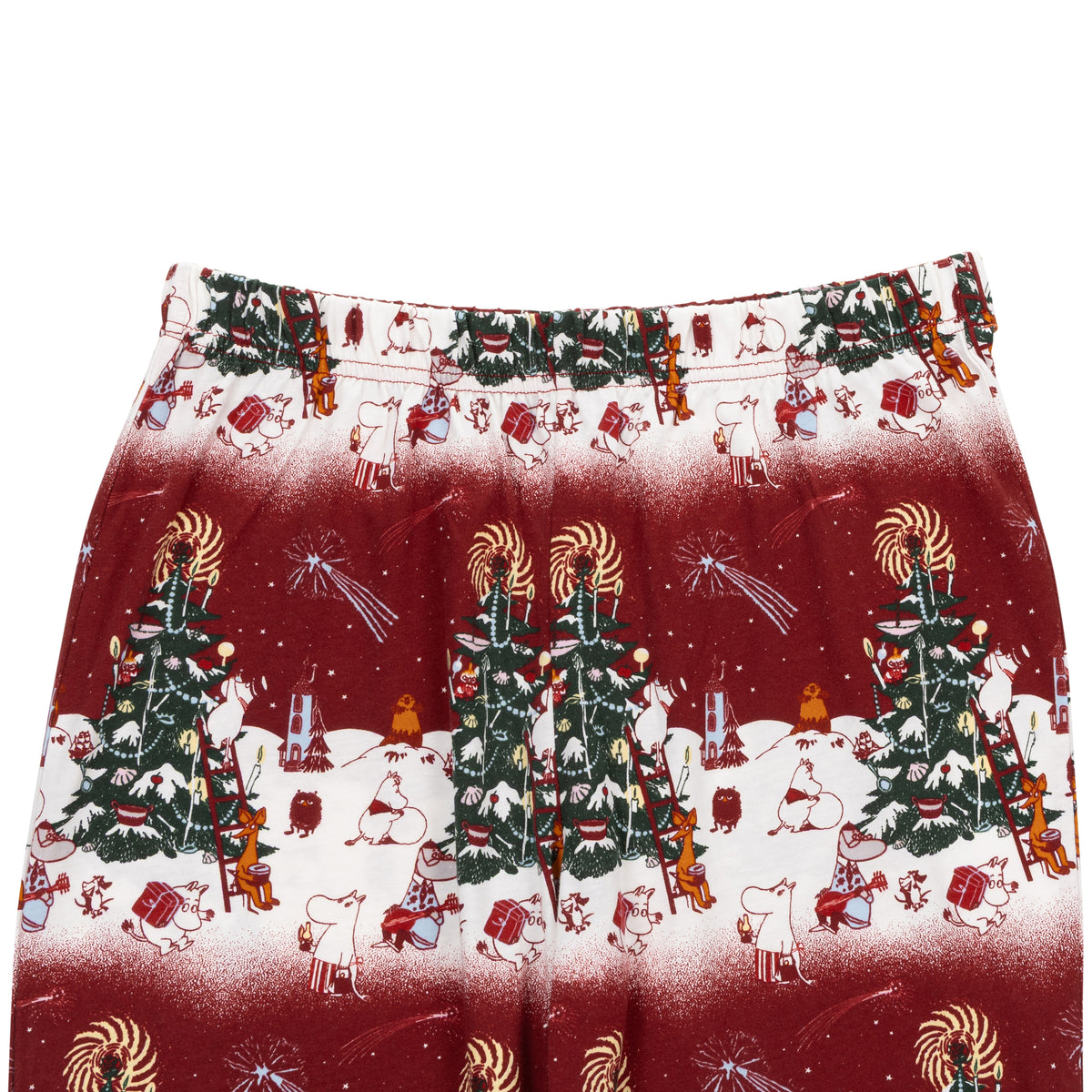 Moomin Yule Night Women Pyjamas Red - The Official Moomin Shop