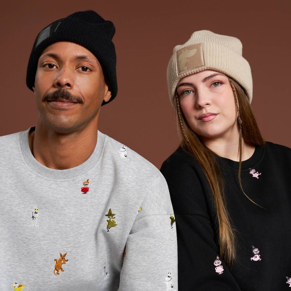 Moomintroll Knitted Beanie Beige - The Official Moomin Shop
