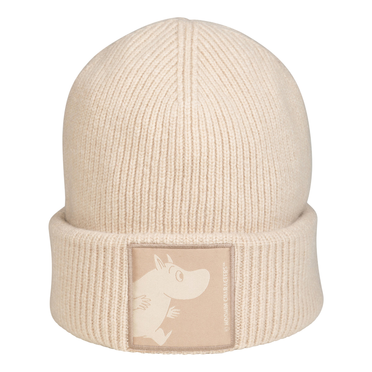 Moomintroll Knitted Beanie Beige - The Official Moomin Shop