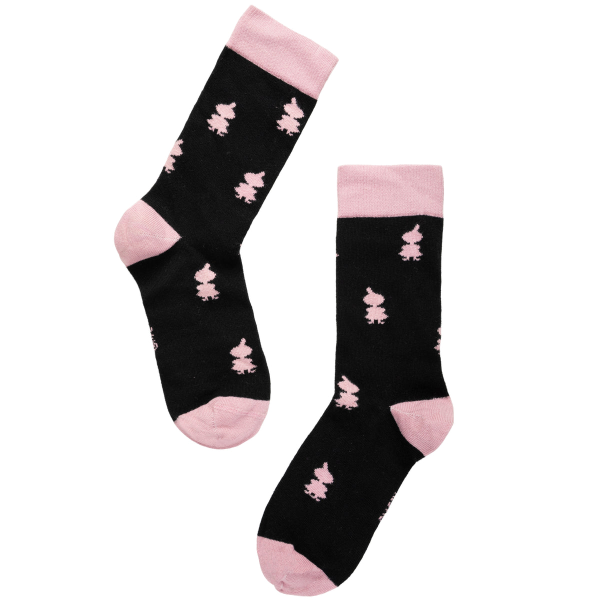 Little My Socks Gift Set 2-pack Black & Pink - The Official Moomin Shop