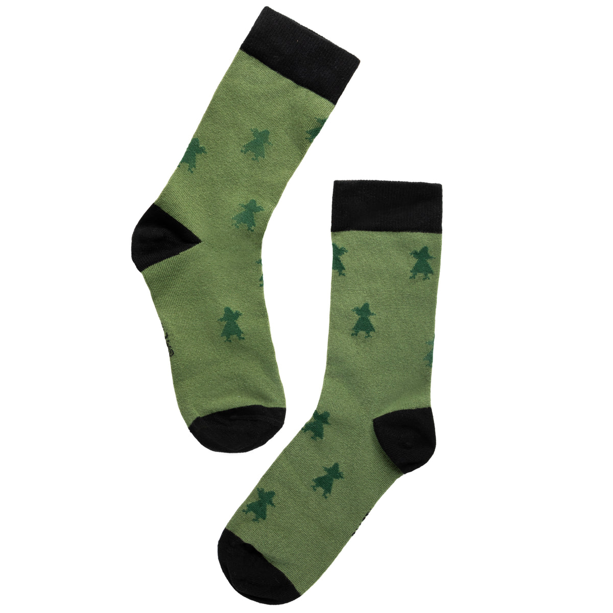 Moomintroll and Snufkin Socks Gift Set 2-pack Green & Blue - The Official Moomin Shop