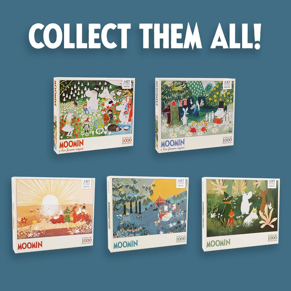 Moomin Floral Garden Art Puzzle 1000pcs - The Official Moomin Shop