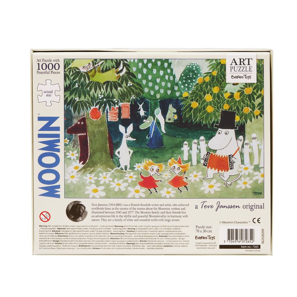 Moomin Music Garden Art Puzzle 1000pcs - The Official Moomin Shop