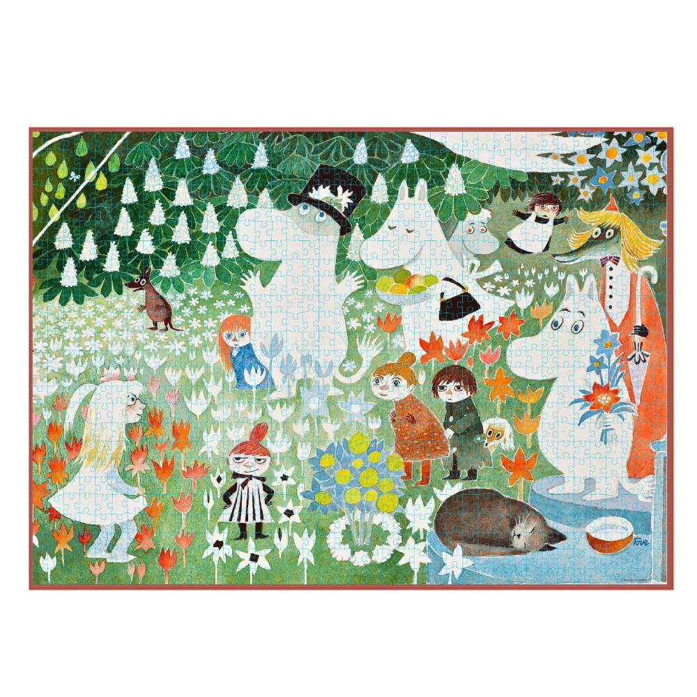 Moomin Floral Garden Art Puzzle 1000pcs - The Official Moomin Shop