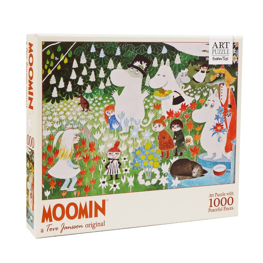 Moomin Floral Garden Art Puzzle 1000pcs - The Official Moomin Shop