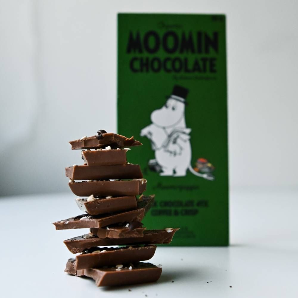 Moominpappa Milk Chocolate Coffee and Crisp - Kalmar Chokladfabrik - The Official Moomin Shop