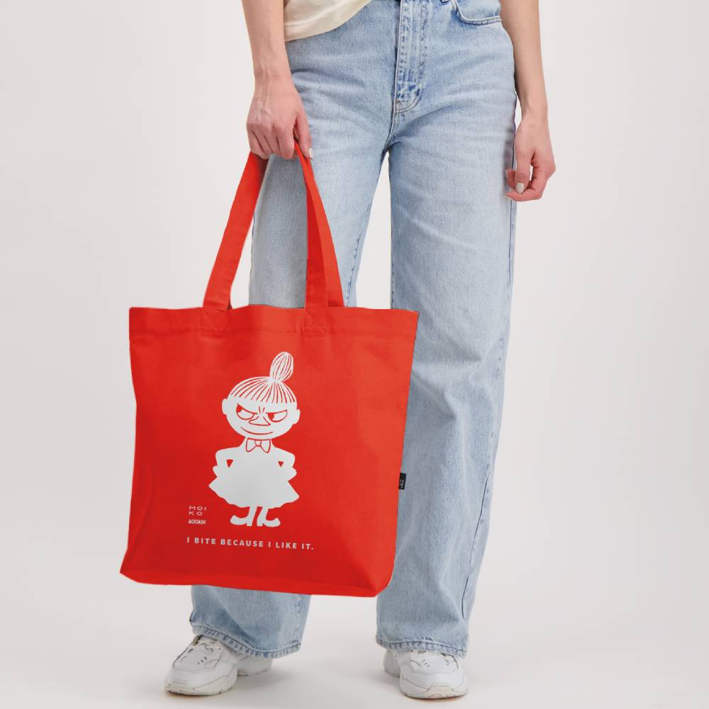 Little My Tote Bag Red - Moiko - The Official Moomin Shop