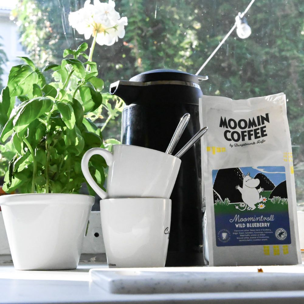Coffee Salted, Blueberry &amp; Chocolate 3-set - Bergstrands Kafferosteri - The Official Moomin Shop