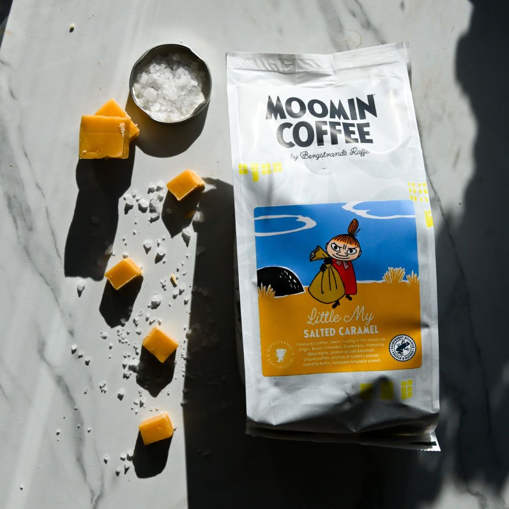 Coffee Salted, Blueberry &amp; Chocolate 3-set - Bergstrands Kafferosteri - The Official Moomin Shop