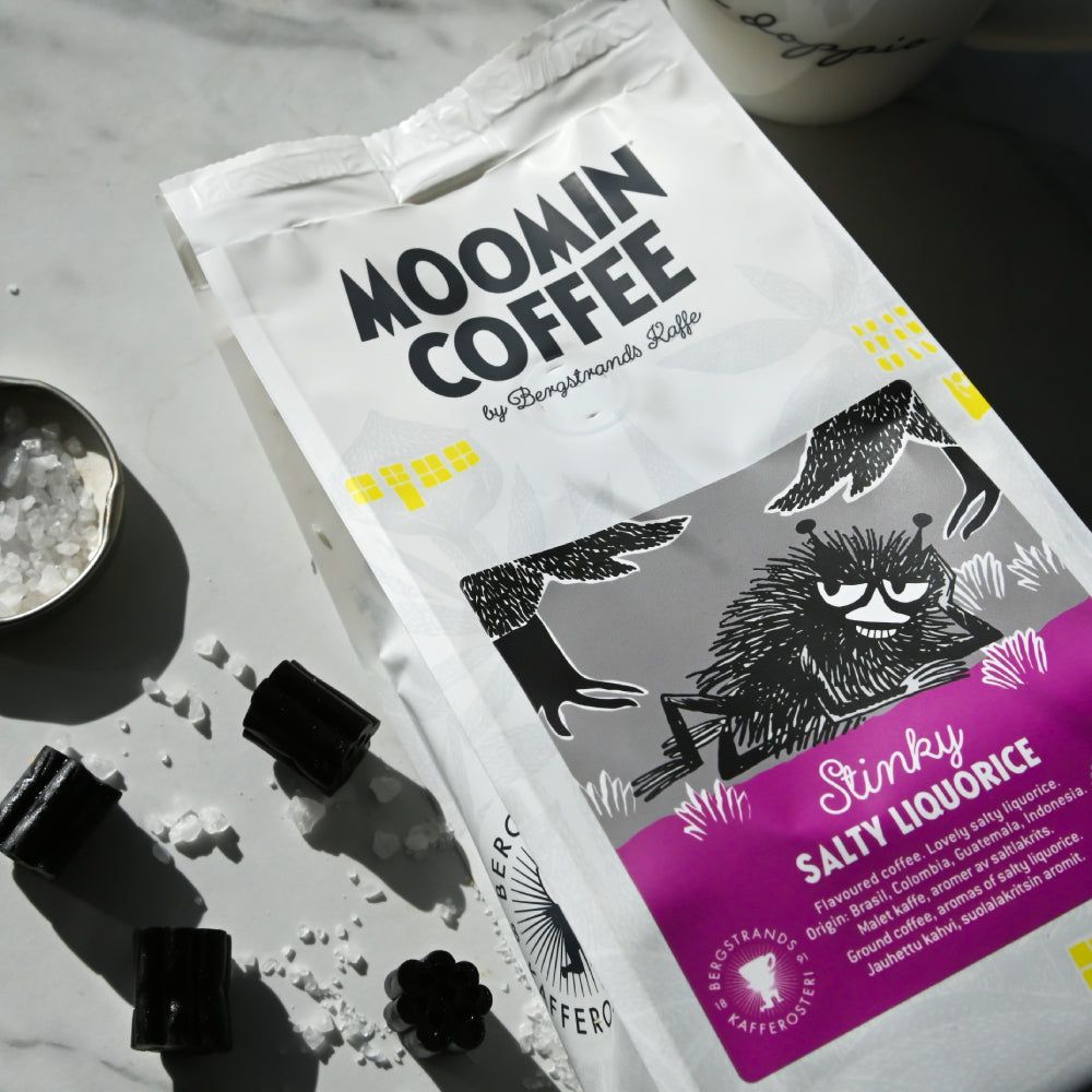 Stinky Salty Liquorice Coffee - Bergstrands Kafferosteri - The Official Moomin Shop