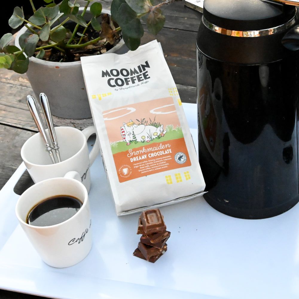 Coffee Salted, Blueberry &amp; Chocolate 3-set - Bergstrands Kafferosteri - The Official Moomin Shop